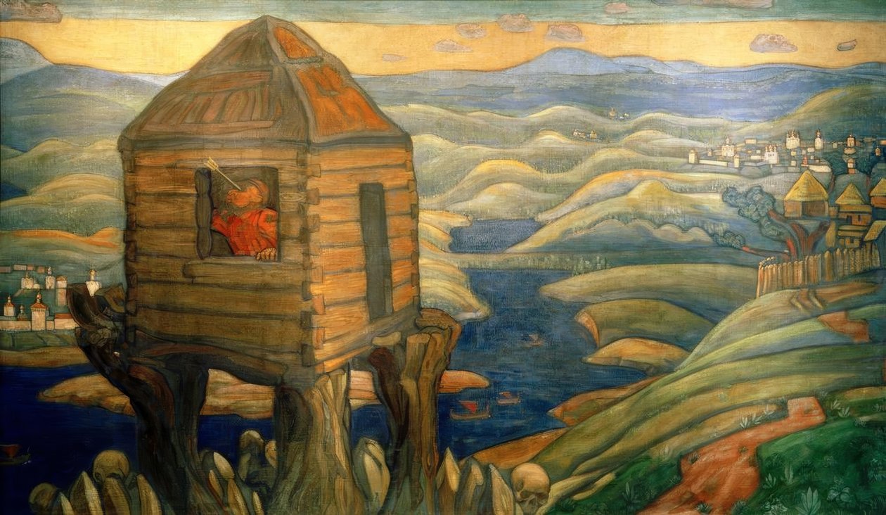 NK Roerich, słowik-zbójnik autorstwa Nikolai Konstantinowitsch Roerich