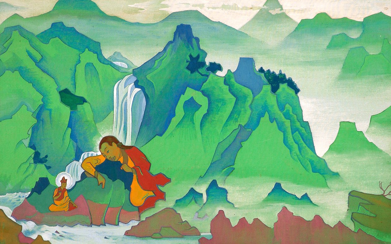 Padma Sampai, . autorstwa Nikolai Konstantinowitsch Roerich