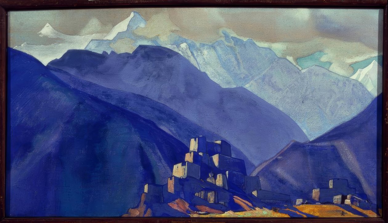 Dzidziuś. Klasztor w górach autorstwa Nikolai Konstantinowitsch Roerich