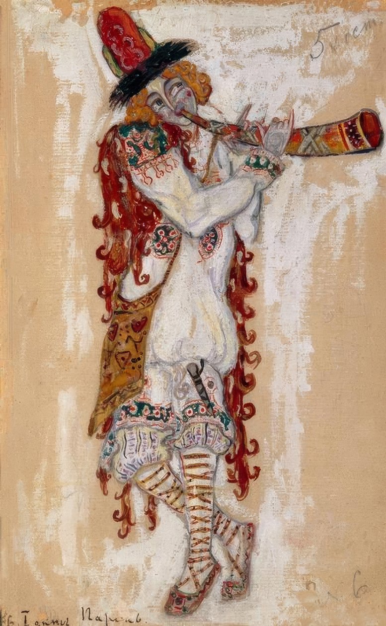 Strawiński, Święto Wiosny / Roerich autorstwa Nikolai Konstantinowitsch Roerich