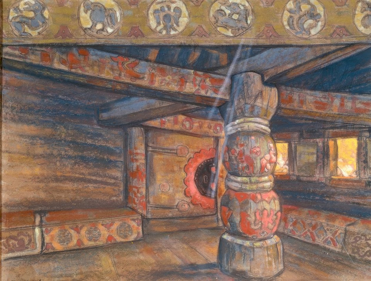 Pokój Jarosławny autorstwa Nikolai Konstantinowitsch Roerich