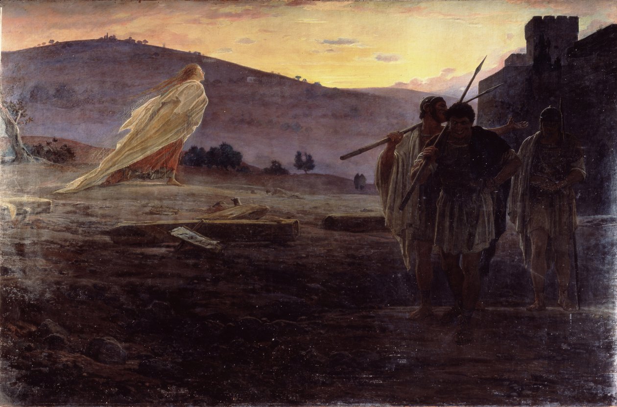 Zwiastuny Zmartwychwstania, 1867 autorstwa Nikolai Nikolayevich Ge