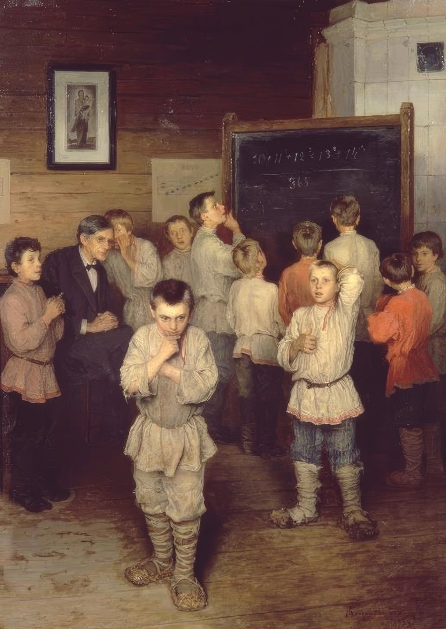Wynik ustny autorstwa Nikolai P. Bogdanow Bjelski