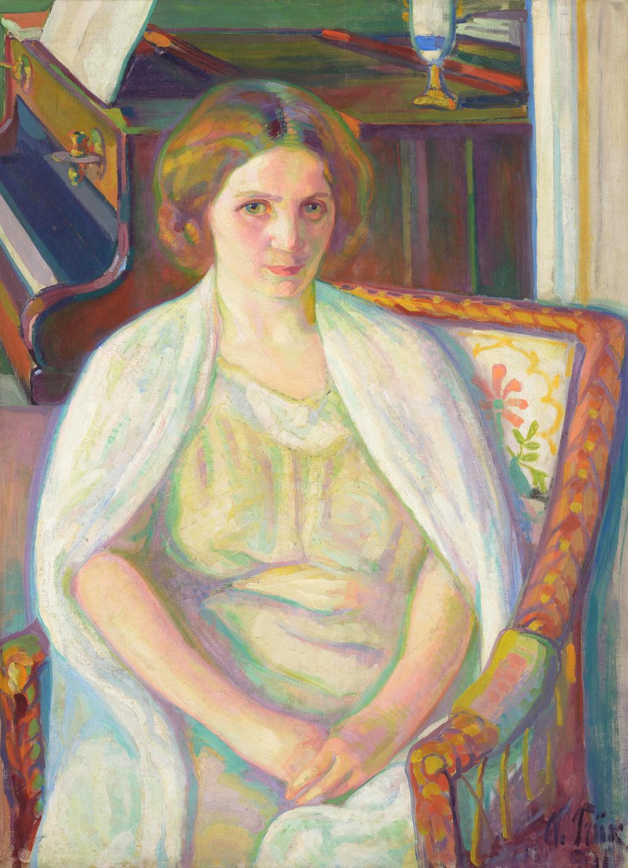 Estoński: "Portret Alviiny Hyllestedt" autorstwa Nikolai Triik