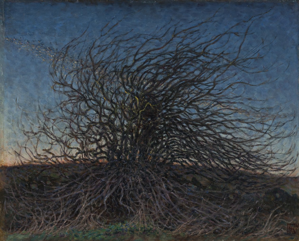 Wiosenny wieczór, 1896 autorstwa Nils Kreuger