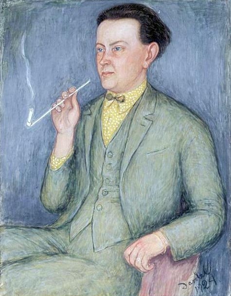 Hjalmar Bergman autorstwa Nils von Dardel