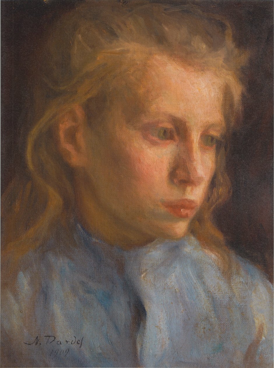 Torparflicka (farmerka) autorstwa Nils von Dardel
