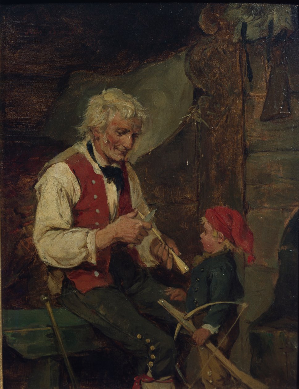 Bez tytułu (olej na płótnie) autorstwa Nils Bergslien