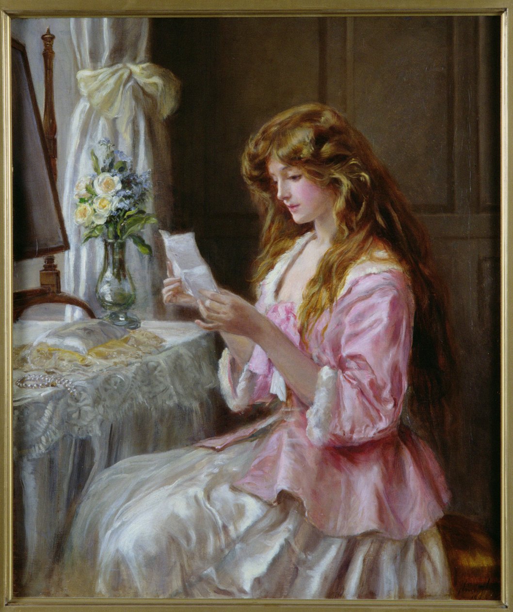 List miłosny, 1904 autorstwa Nina Hardy