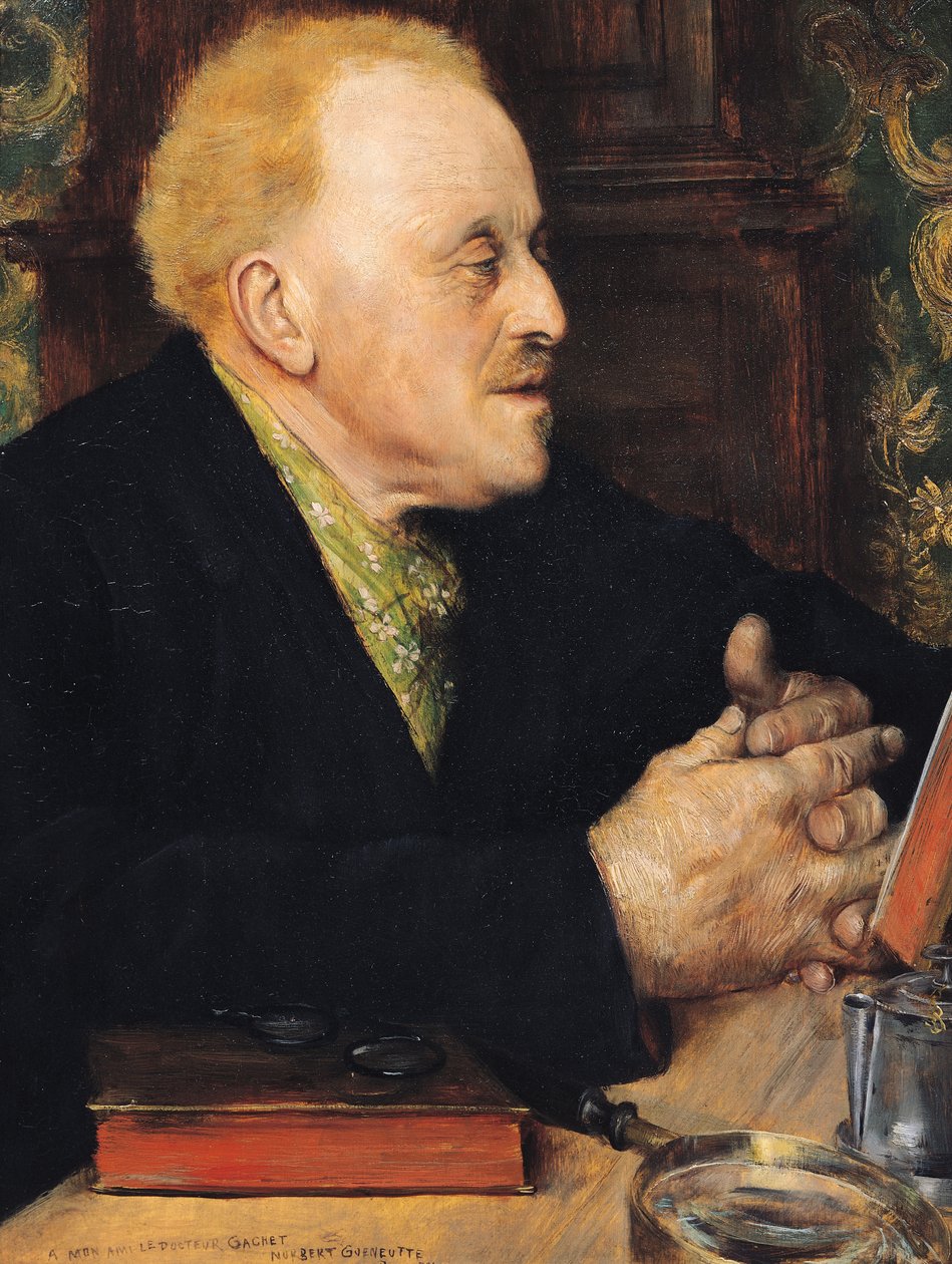 Dr Paul Gachet (1828-1909) 1891 autorstwa Norbert Goeneutte