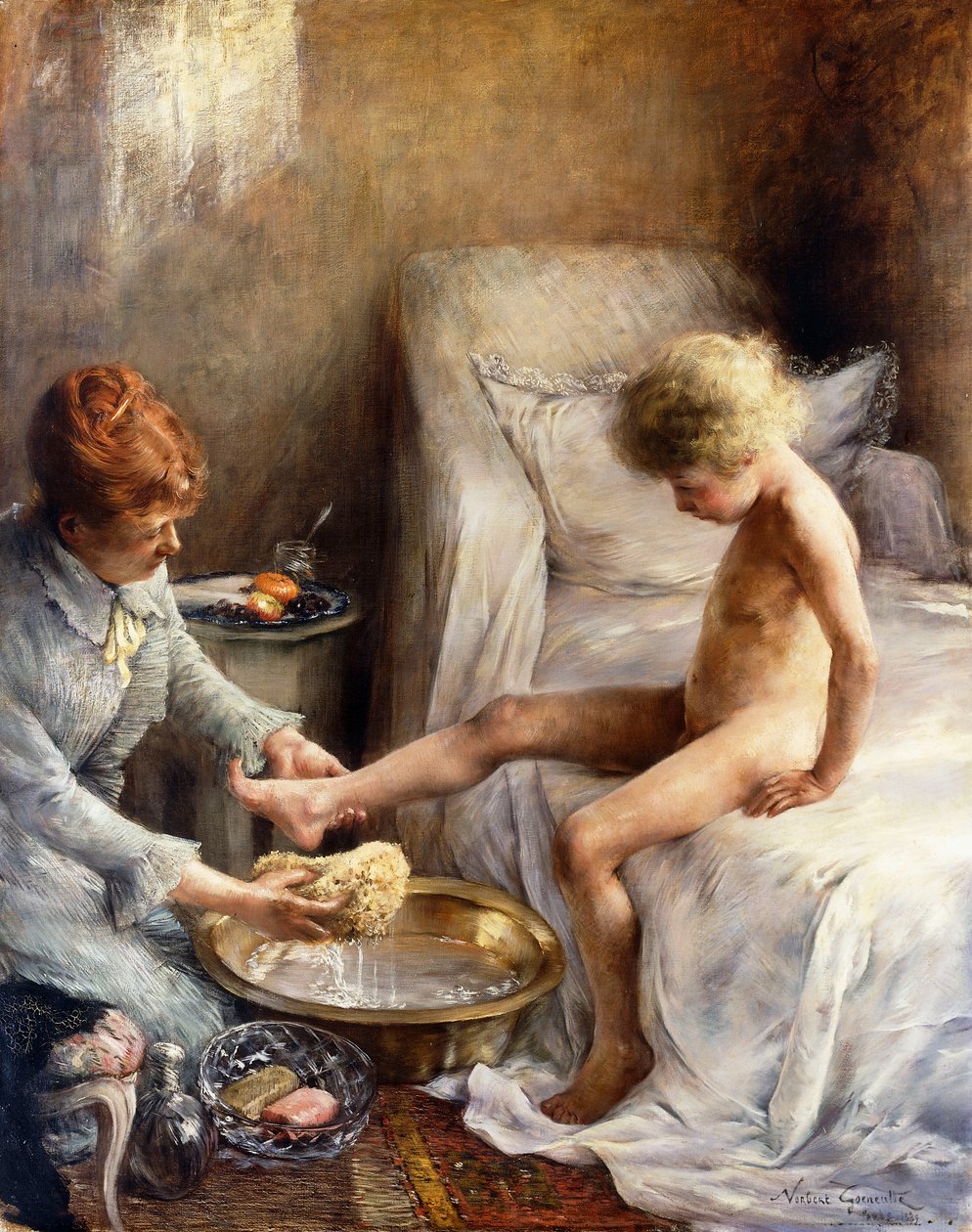 Toaleta Jeana Guerarda, 1889 autorstwa Norbert Goeneutte