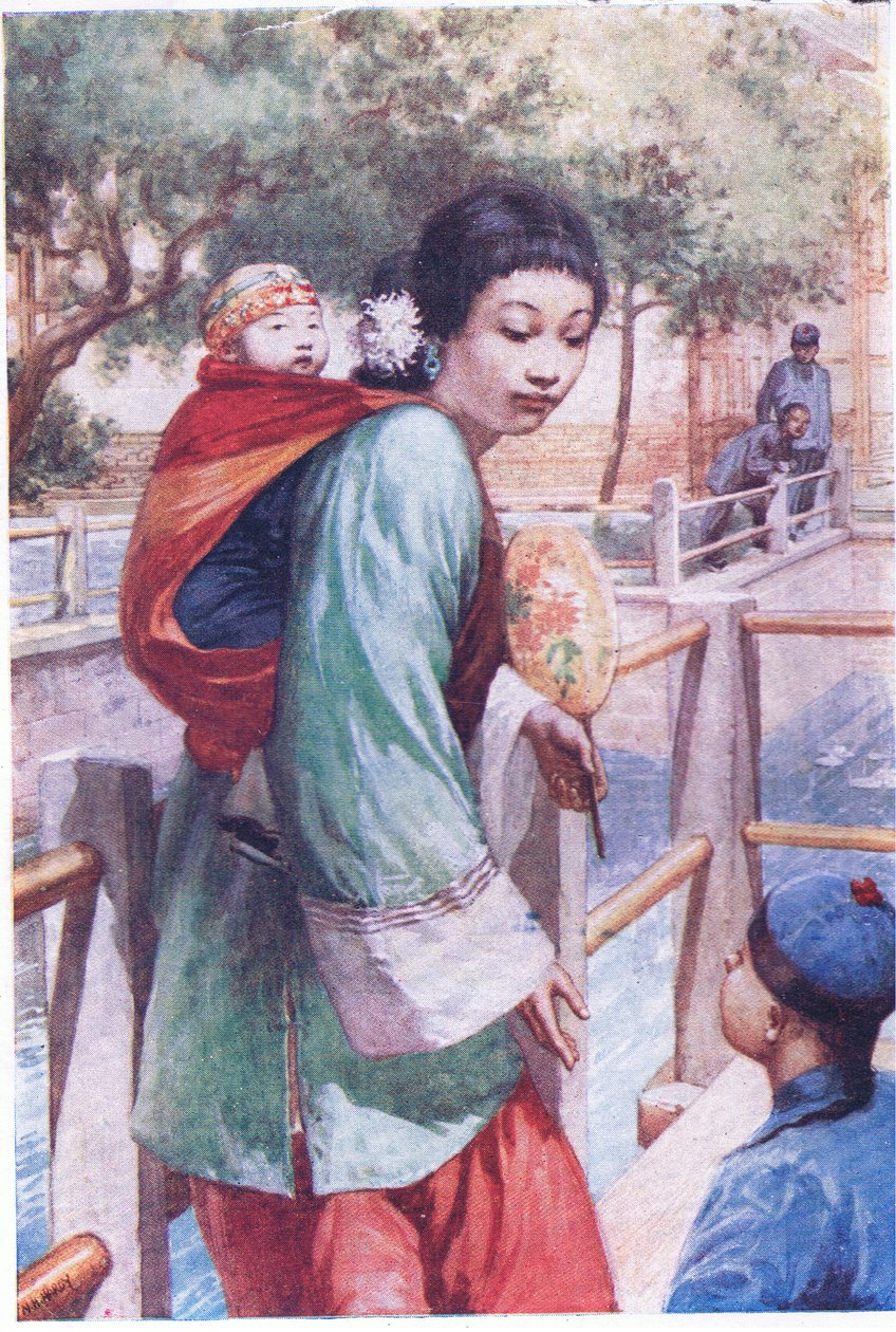 Chińskie dzieci ok. 1900 autorstwa Norman Hardy