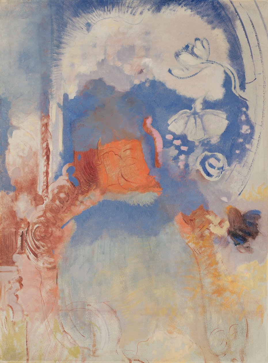 Kompozycja, ok. 1900 autorstwa Odilon Redon