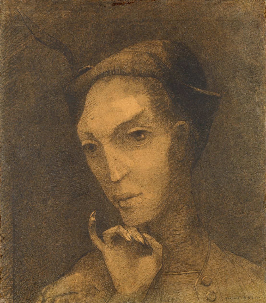 Mefistofeles autorstwa Odilon Redon