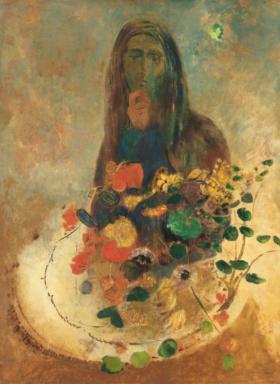 Zagadka autorstwa Odilon Redon
