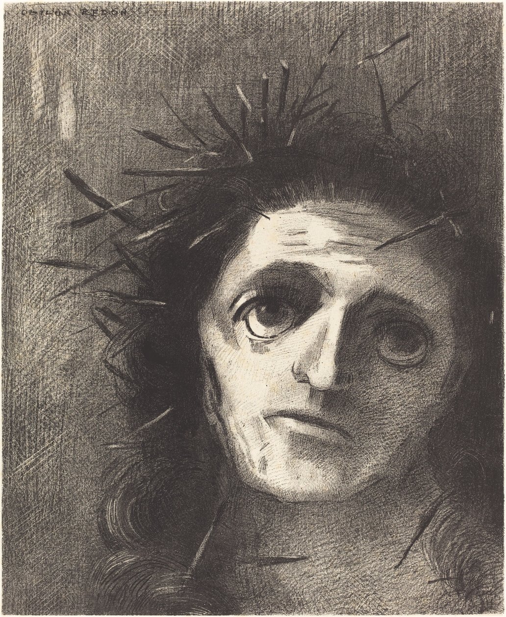 Chrystus autorstwa Odilon Redon