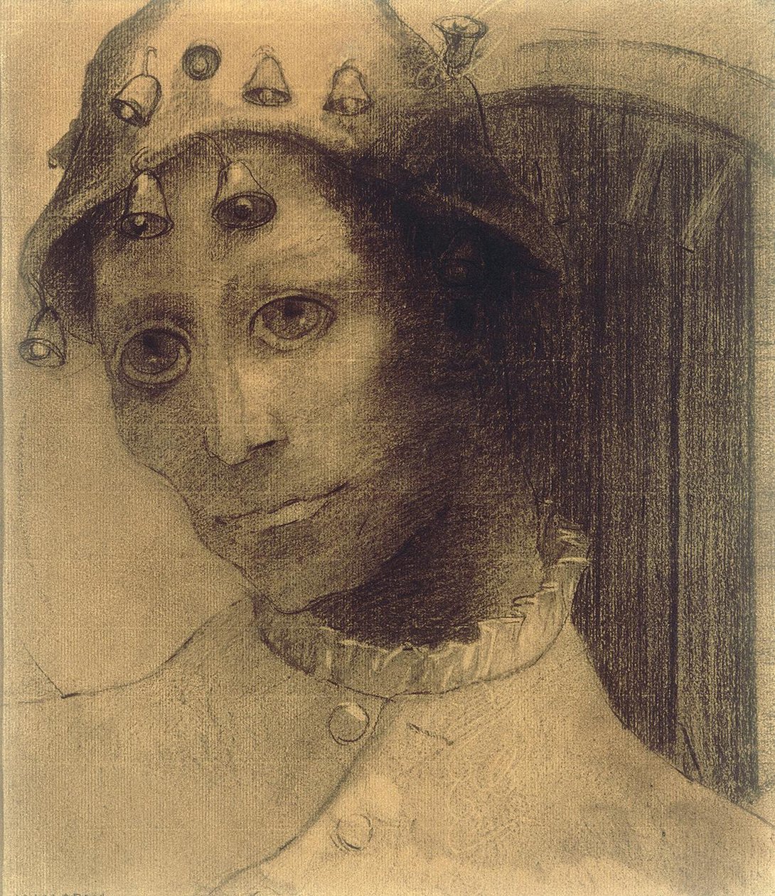 Das Fass Amontillado, Seria: Edgar Poe, 1886 autorstwa Odilon Redon