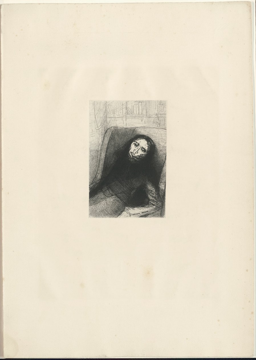 Des Esseintes autorstwa Odilon Redon