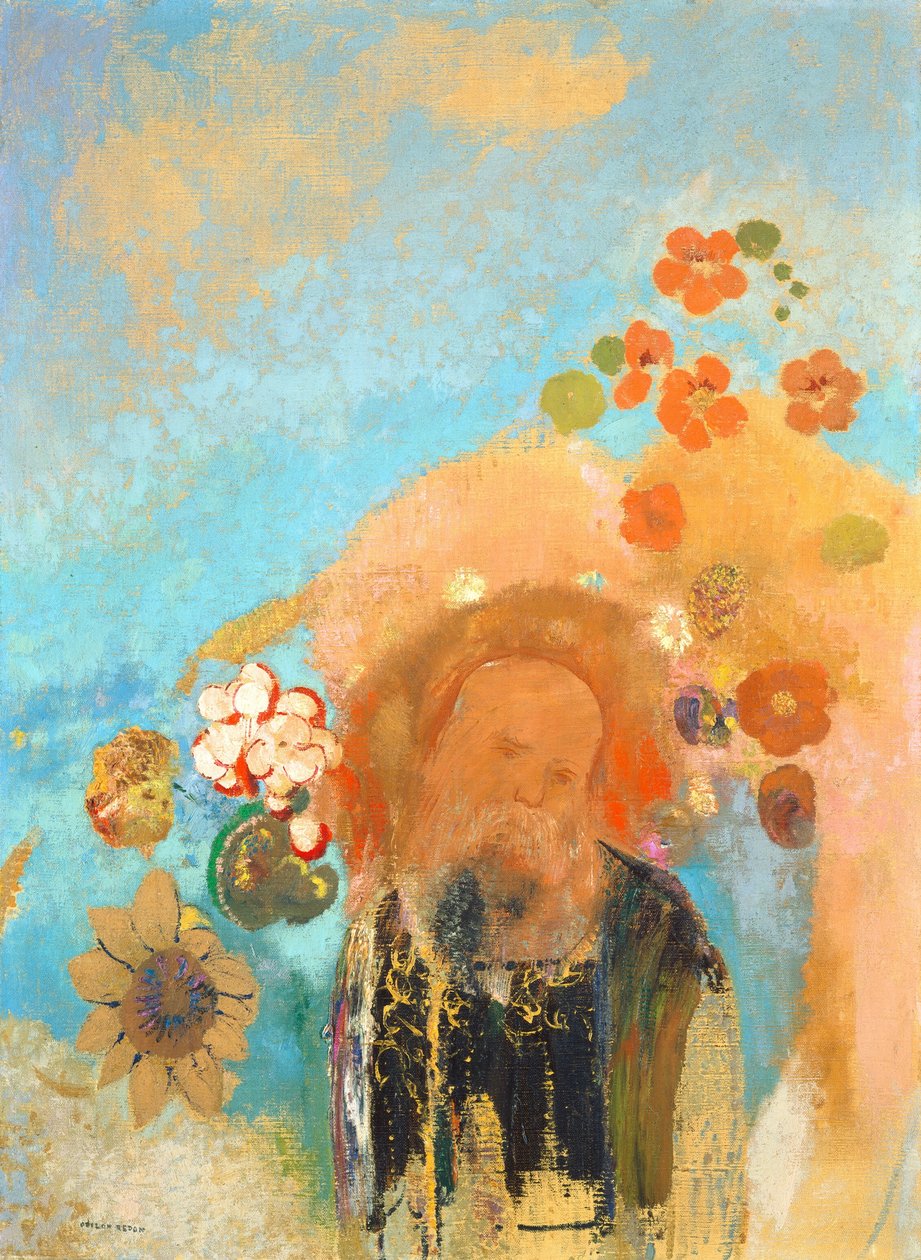 Ewokacja Roussela, c. 1912. autorstwa Odilon Redon