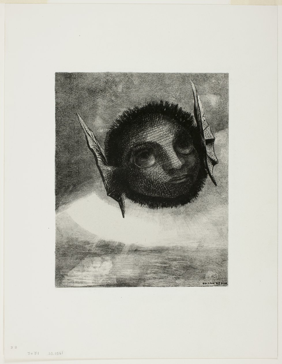 Gnom, płyta szósta z In Dreams autorstwa Odilon Redon