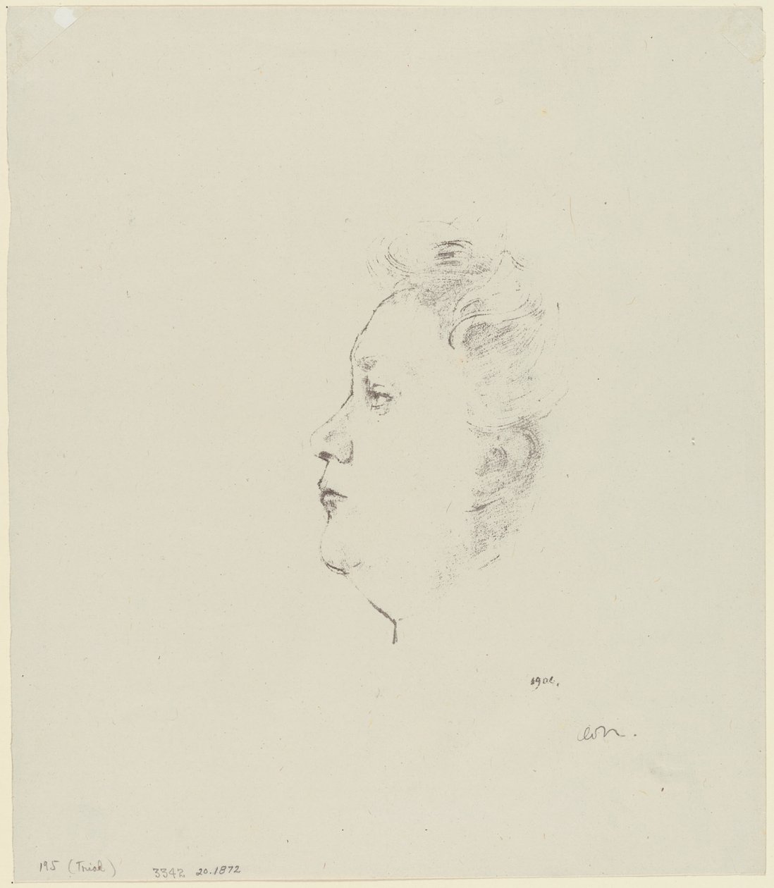Juliette Dodu autorstwa Odilon Redon