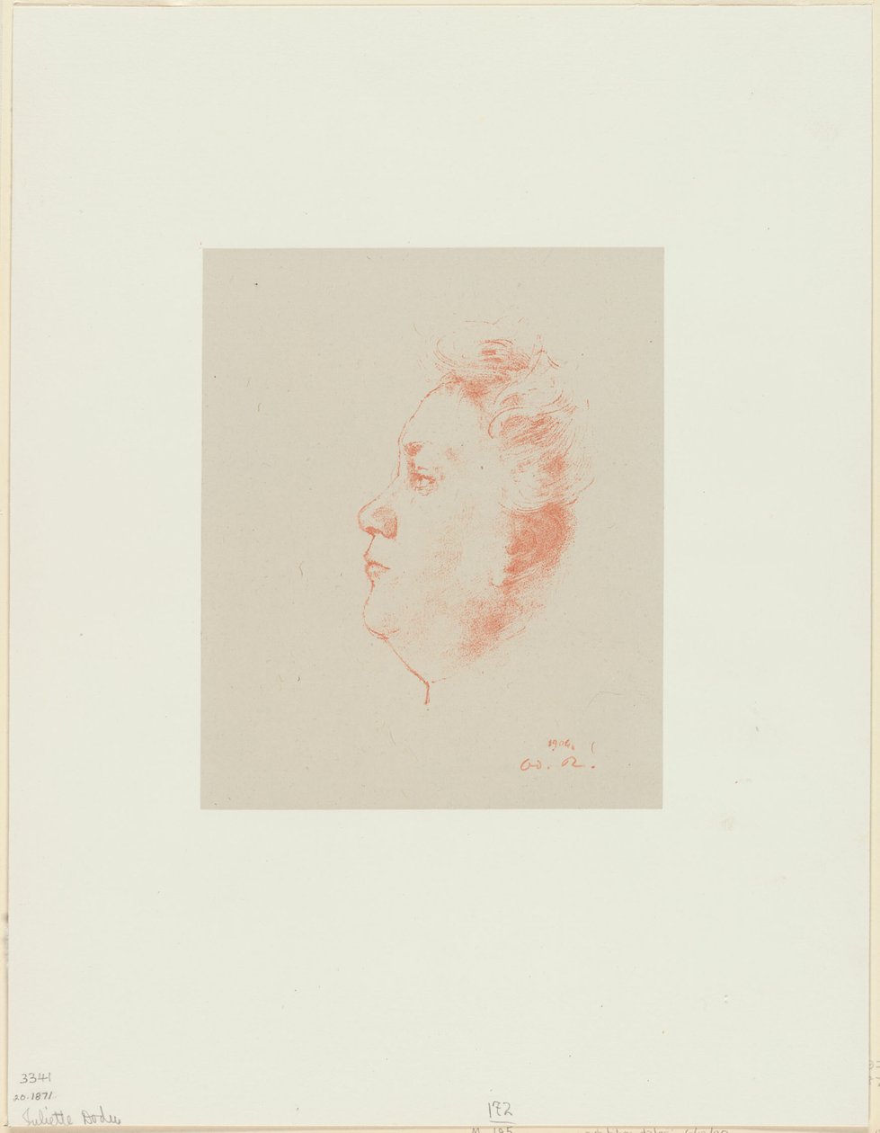 Juliette Dodu autorstwa Odilon Redon