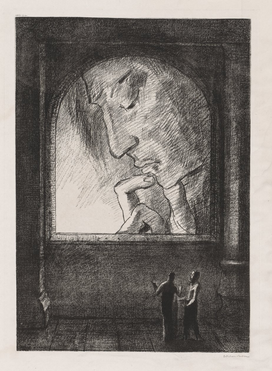 Światło autorstwa Odilon Redon