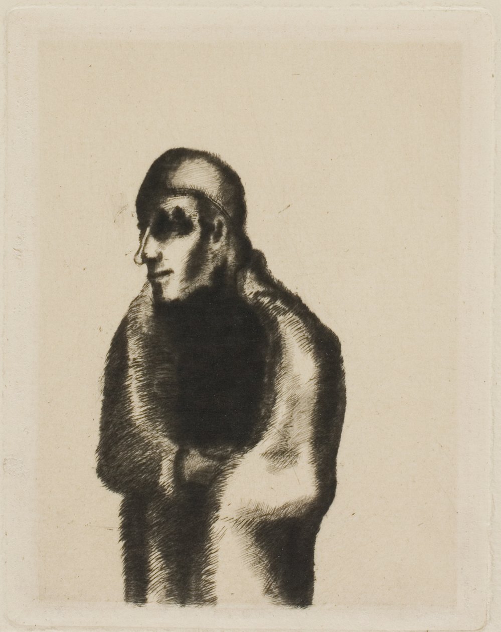 Mały prałat autorstwa Odilon Redon