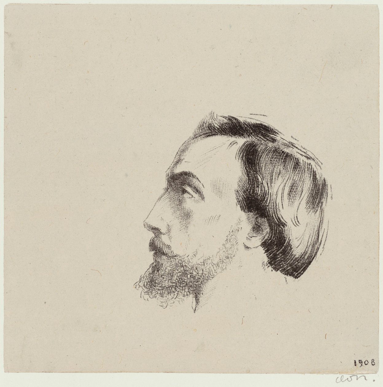 Miguel Llobet autorstwa Odilon Redon