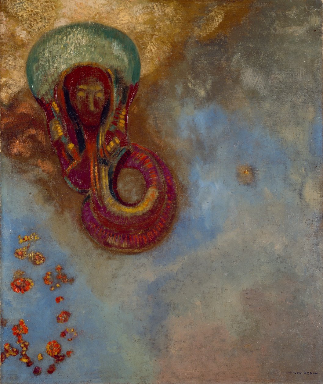 Oannes autorstwa Odilon Redon