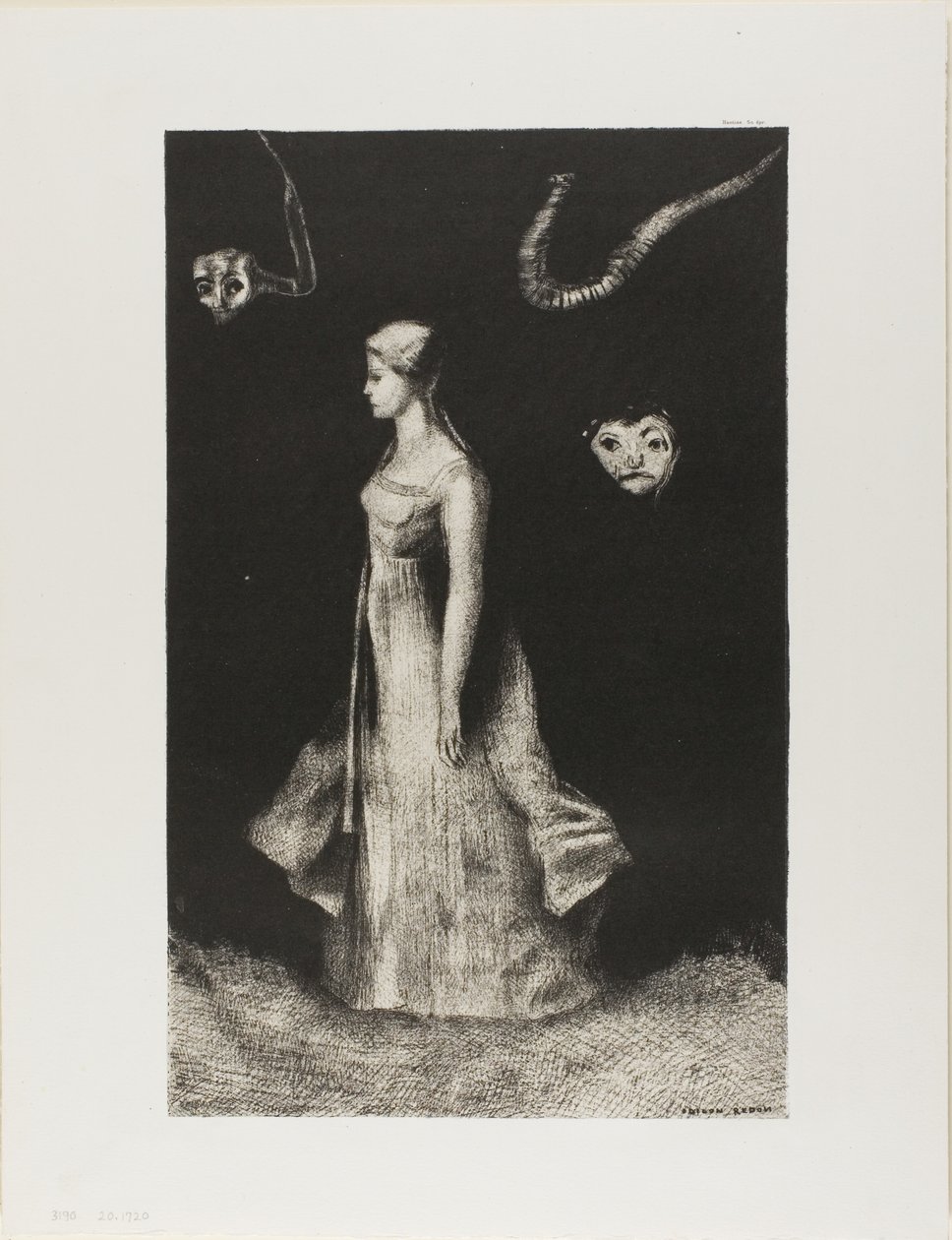 Obsesja autorstwa Odilon Redon