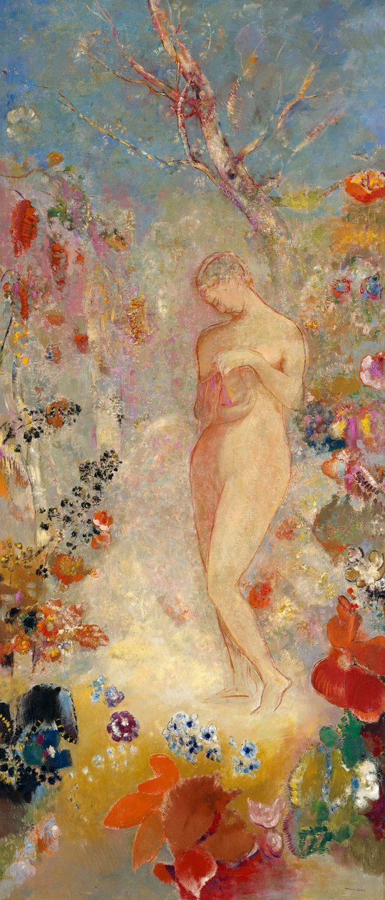 Pandora, ok. 1914 autorstwa Odilon Redon