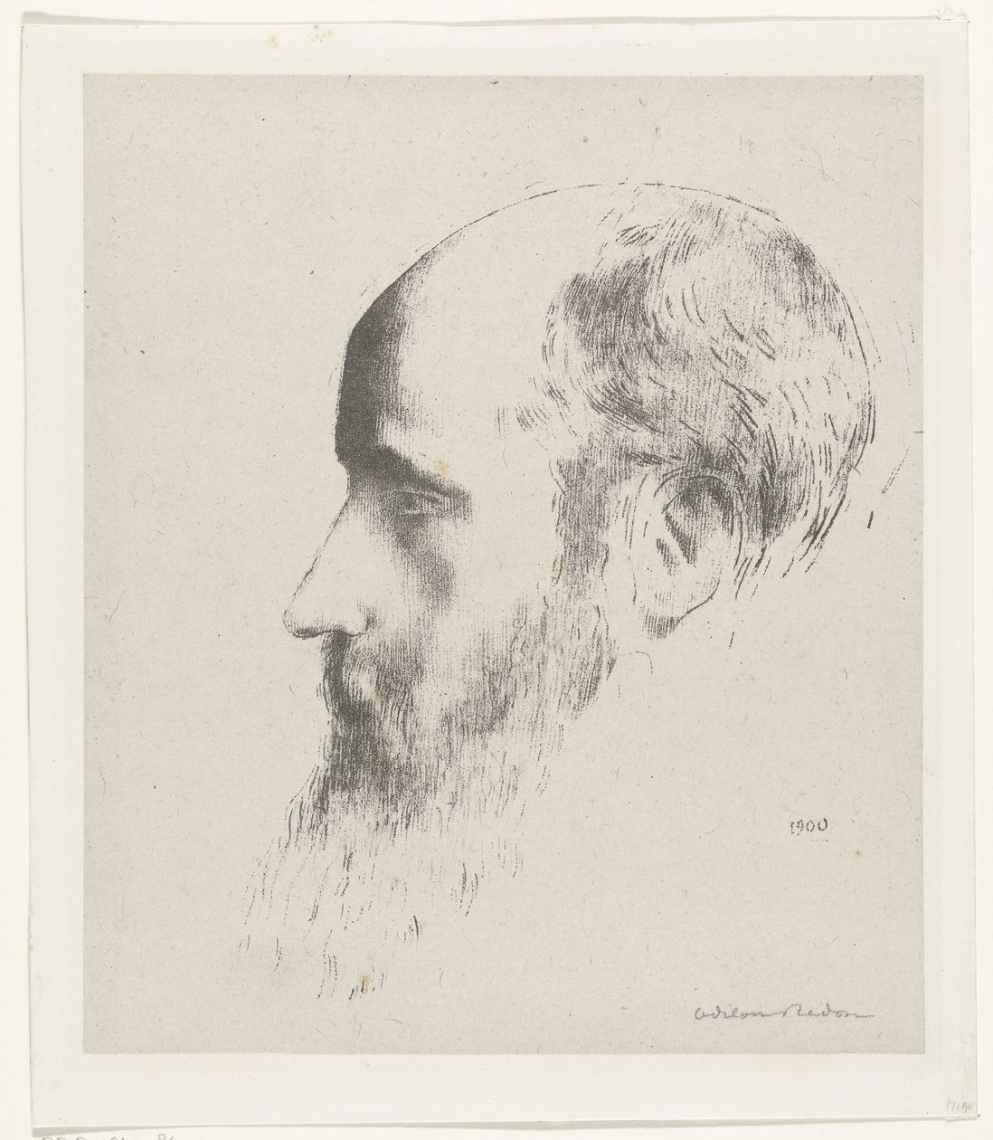 Portret Edouarda Vuillarda autorstwa Odilon Redon