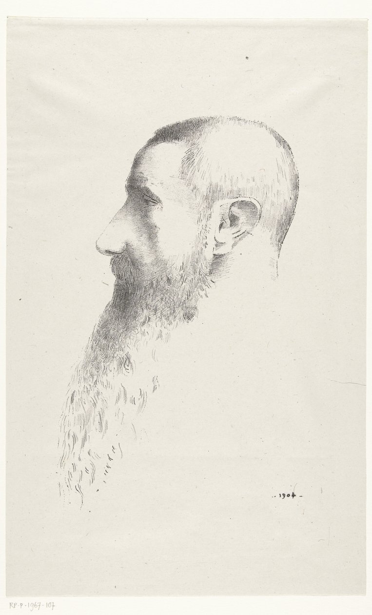 Portret Rogera Marksa autorstwa Odilon Redon