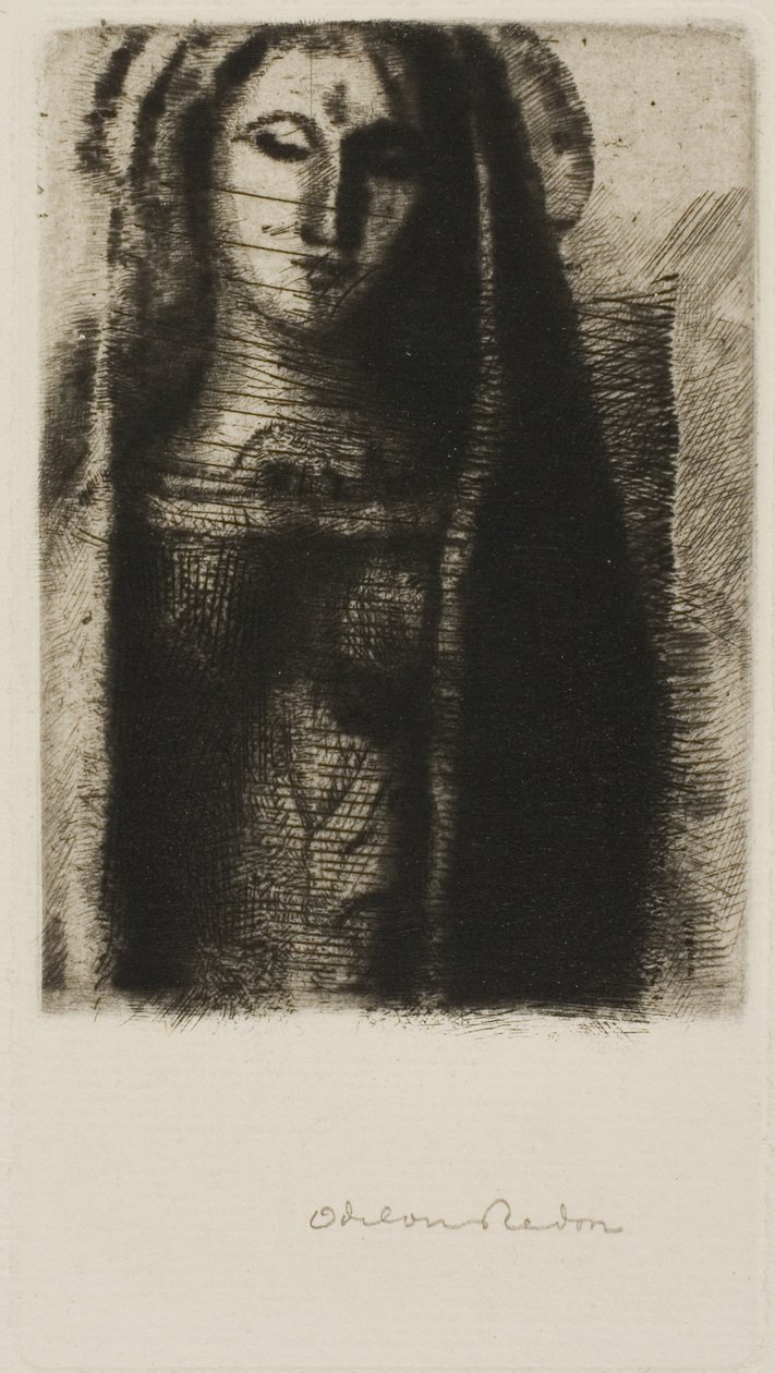 Księżniczka Maleine (Mała Madonna) autorstwa Odilon Redon
