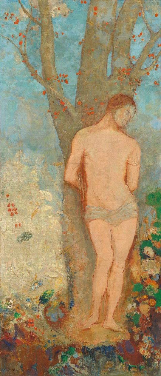 Św. Sebastian autorstwa Odilon Redon