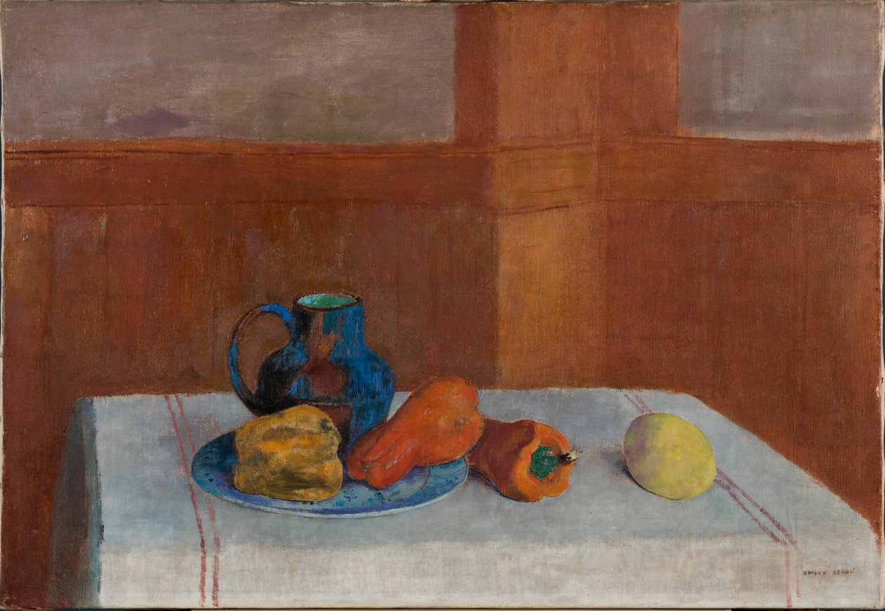 Martwa natura, ok. 1901. autorstwa Odilon Redon