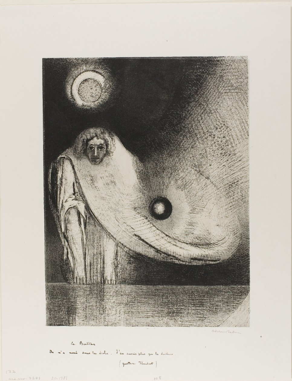 Budda autorstwa Odilon Redon