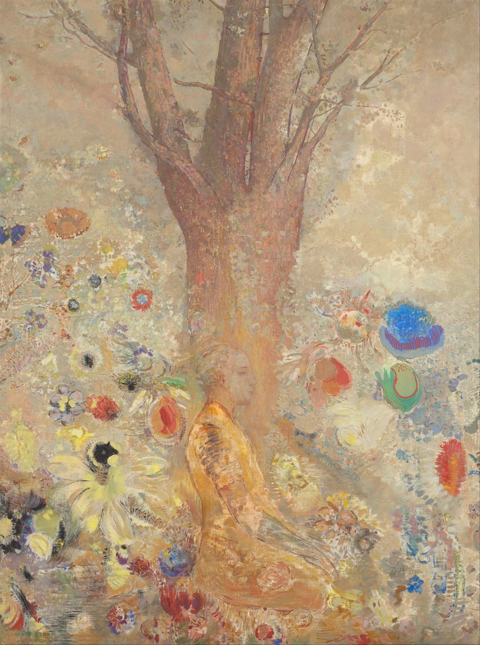 Budda autorstwa Odilon Redon