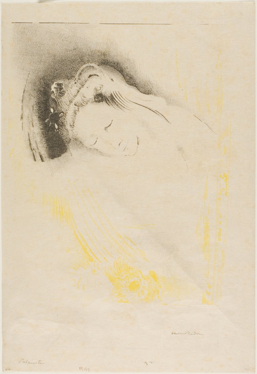 T w Sulami autorstwa Odilon Redon