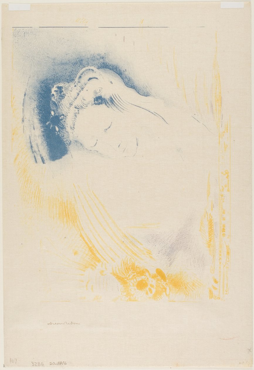 T w Sulami autorstwa Odilon Redon