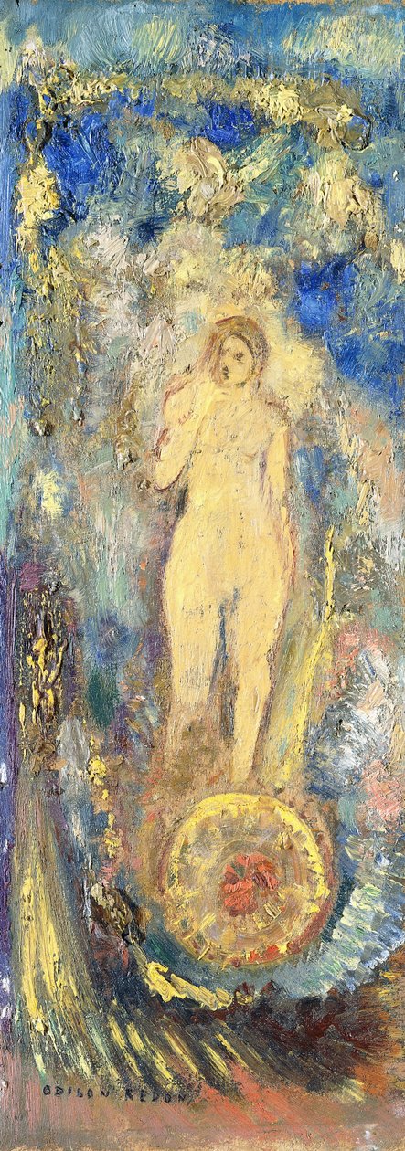 Koło fortuny, autorstwa Odilon Redon