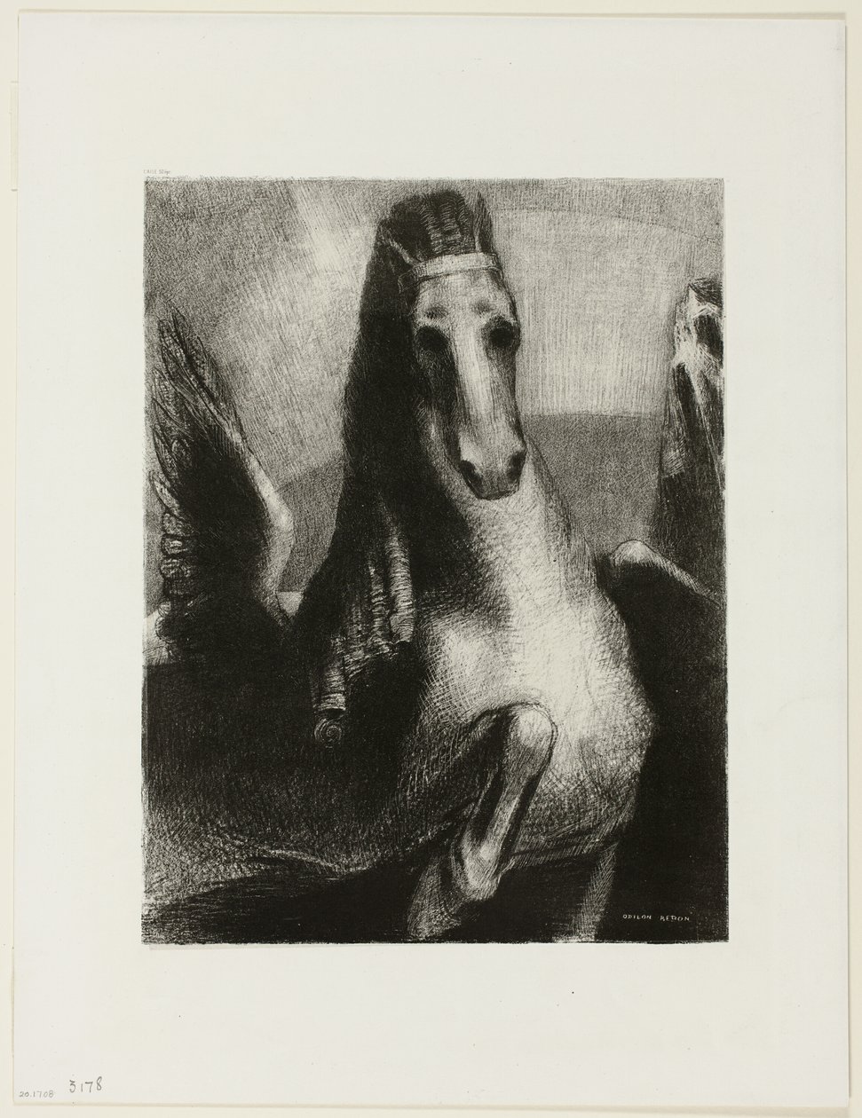Skrzydło autorstwa Odilon Redon