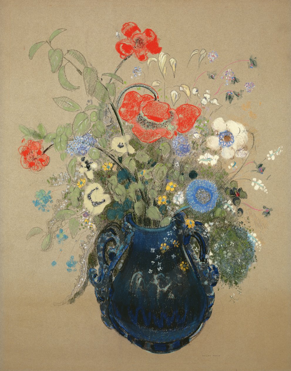 Nieznany obraz autorstwa Odilon Redon
