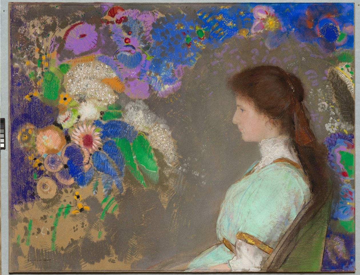 Fiolet Heymann, 1910 autorstwa Odilon Redon