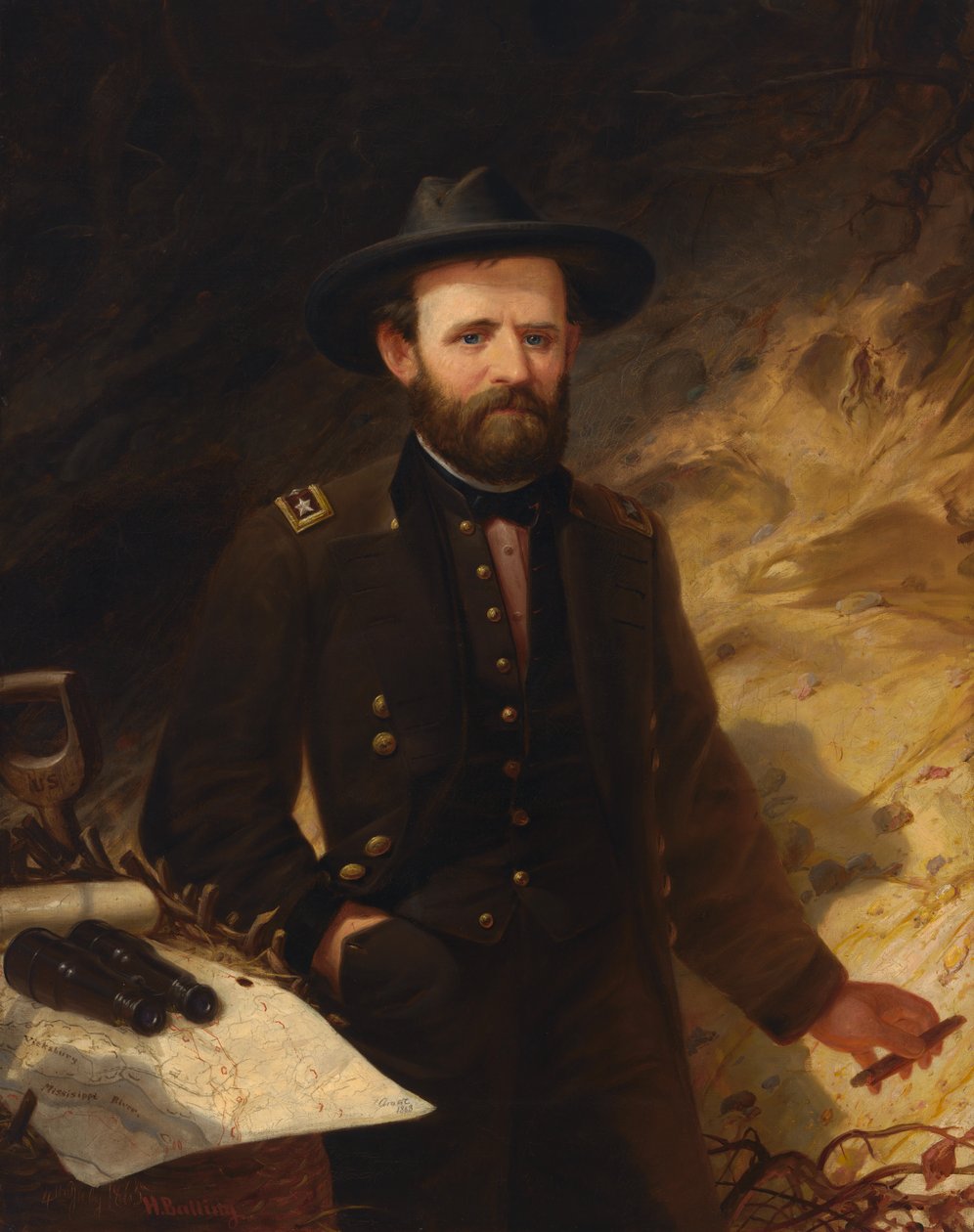 Ulisses S. Grant, 1865. autorstwa Ole Peter Hansen Balling
