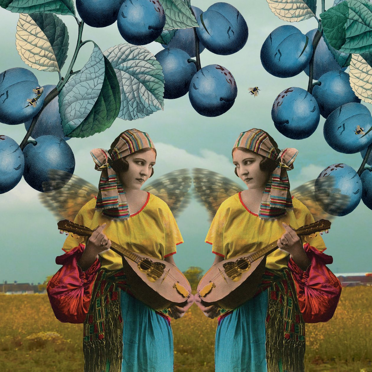 Ja i Ty, 2014 (cyfrowy kolaż) autorstwa Olga Snell