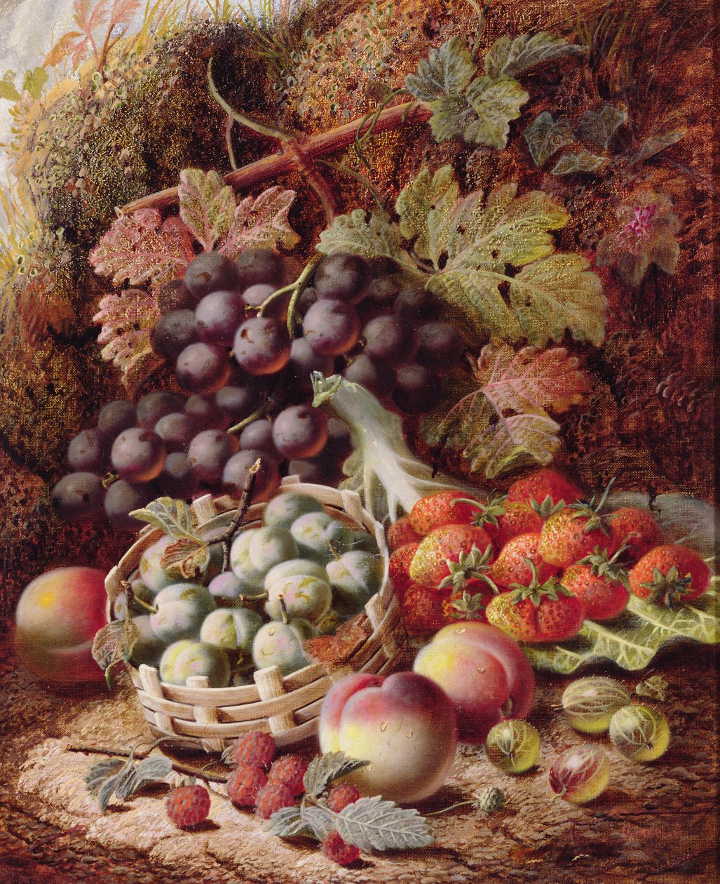 Martwa natura owoców II autorstwa Oliver Clare