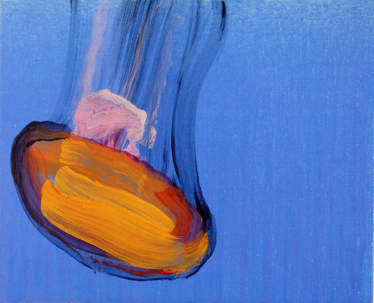 Méduses 10, 2013 (akryl na płótnie) autorstwa Olivier Morel