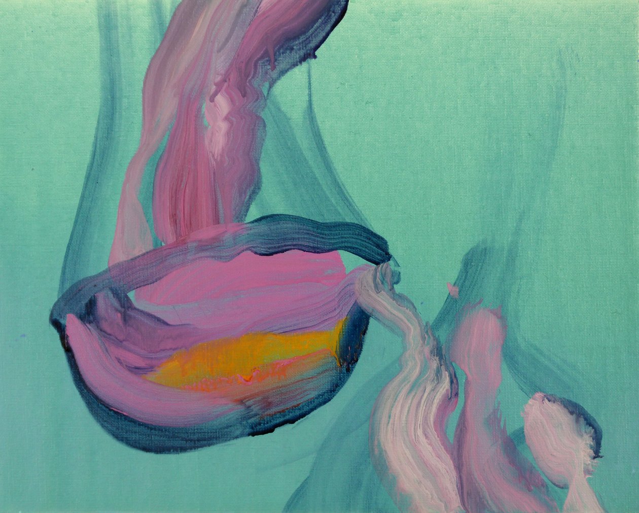 Méduses 8, 2013 (akryl na płótnie) autorstwa Olivier Morel
